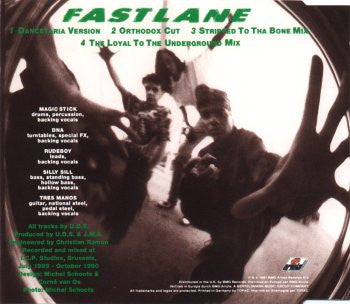 Urban Dance Squad : Fastlane (CD, Maxi)