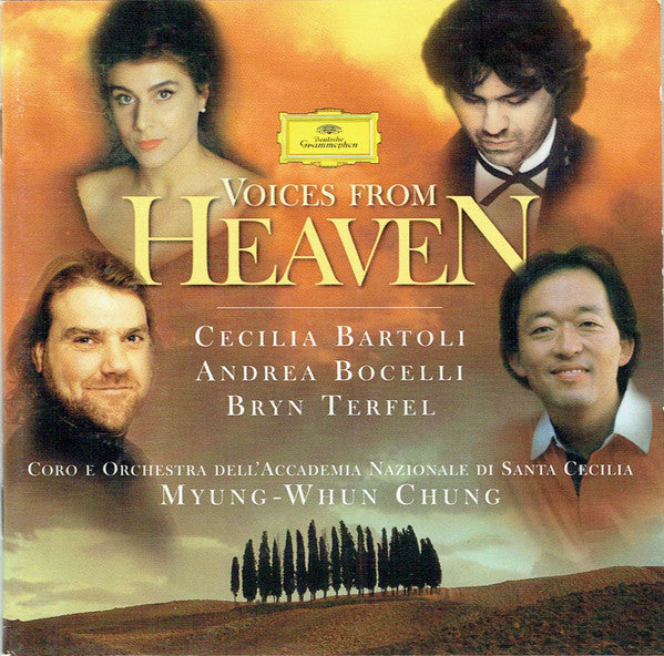 Cecilia Bartoli, Andrea Bocelli, Bryn Terfel, Coro dell'Accademia Nazionale di Santa Cecilia E Orchestra dell'Accademia Nazionale di Santa Cecilia, Myung-Whun Chung : Voices From Heaven (CD, Album)