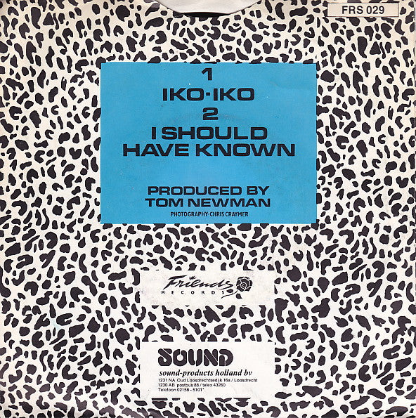 Natasha England : Iko-Iko (7", Single)