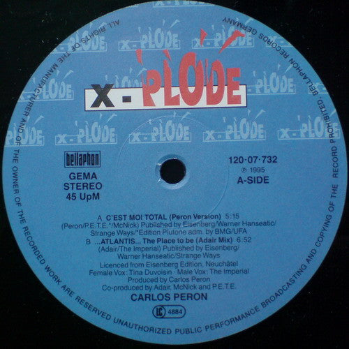 Carlos Peron : C'est Moi... (12")