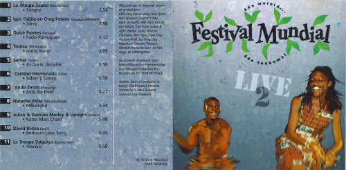 Various : Festival Mundial Live 2 (CD, Comp)