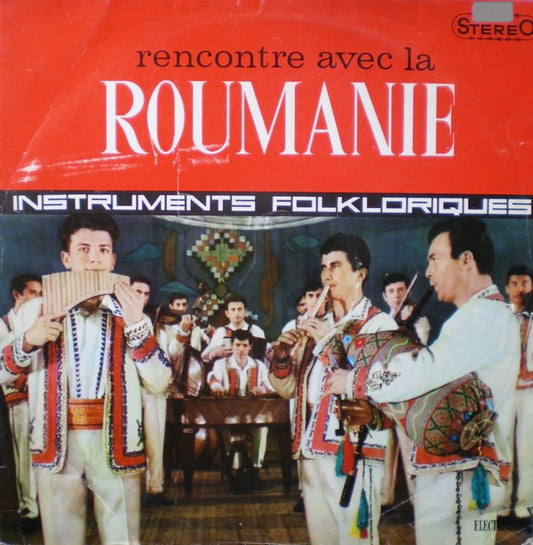 Orchestra Gheorghe Zamfir : Instruments Folkloriques (LP, Album, RE)