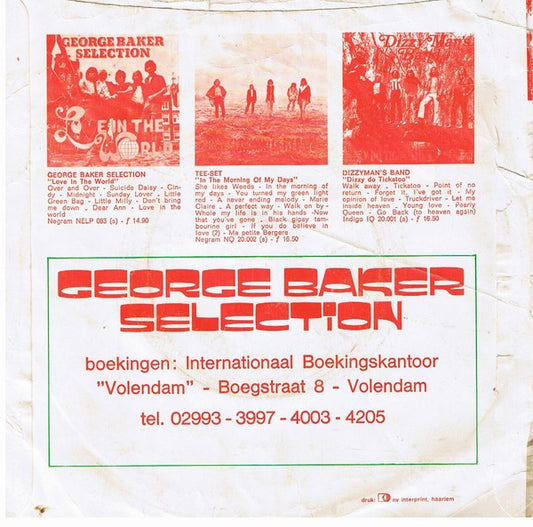 George Baker Selection : Mama Oh Mama (7", Single, Pus)