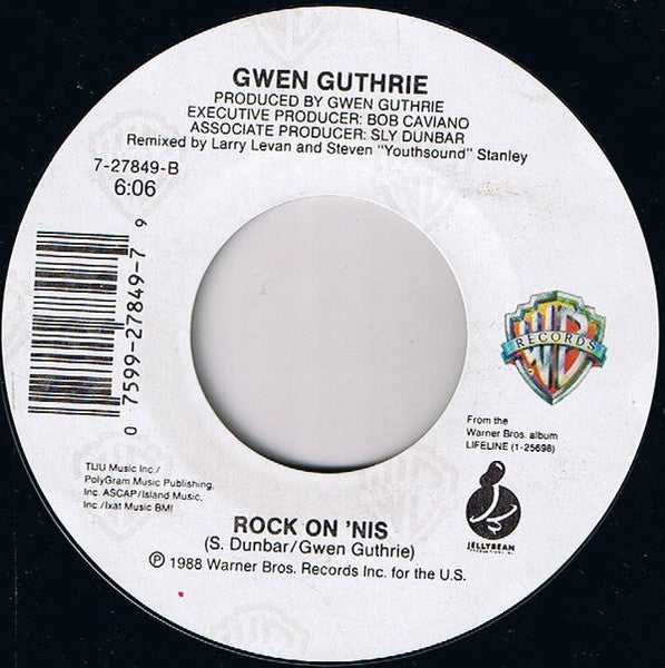 Gwen Guthrie : Rockin' Chair (7", Single)