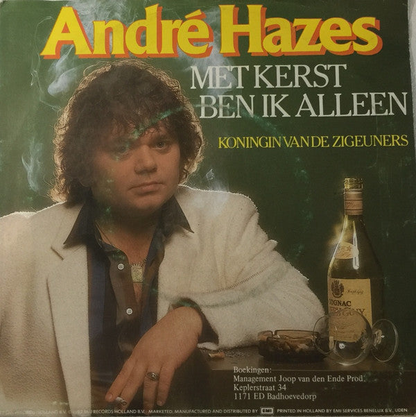 André Hazes : Met Kerst Ben Ik Alleen (7", Single)
