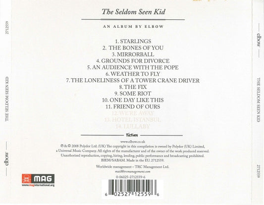 Elbow : The Seldom Seen Kid (CD, Album)