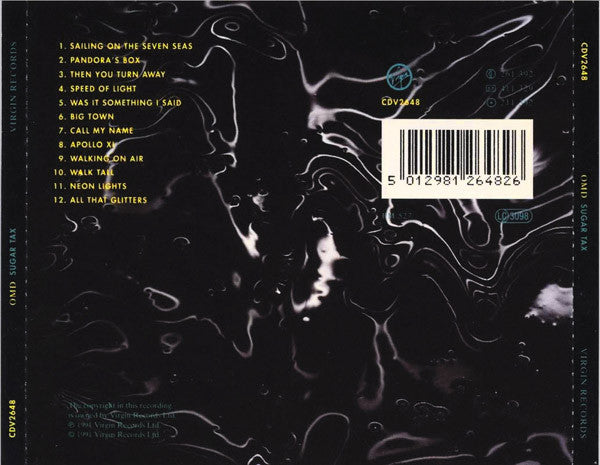Orchestral Manoeuvres In The Dark : Sugar Tax (CD, Album)