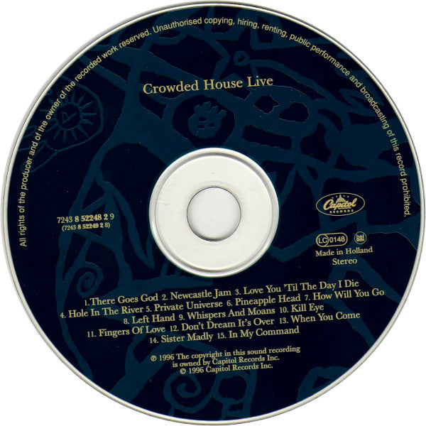 Crowded House : Recurring Dream (The Very Best Of Crowded House) (2xCD, Album, Comp, Ltd)