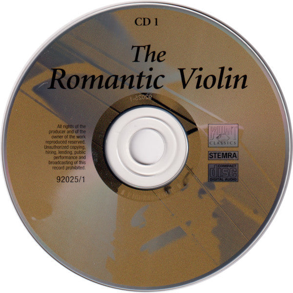 Various : The Romantic Violin (2xCD, Comp)