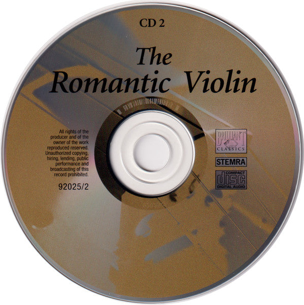 Various : The Romantic Violin (2xCD, Comp)