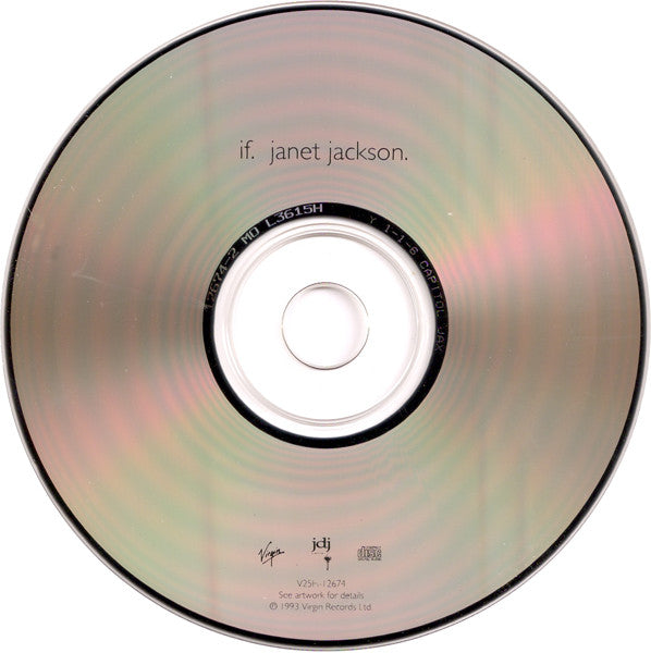 Janet Jackson : If (CD, Maxi)