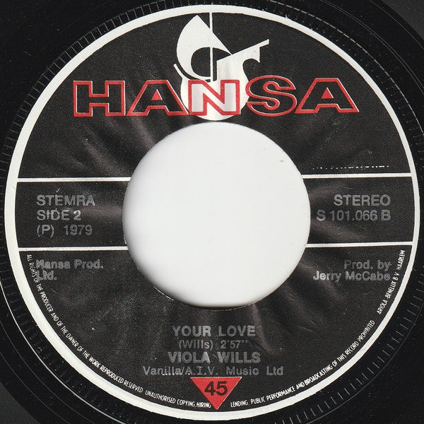 Viola Wills : Gonna Get Along Without You Now (7", Single)