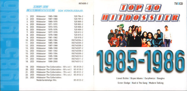 Various : Top 40 Hitdossier 1985-1986 (2xCD, Comp)