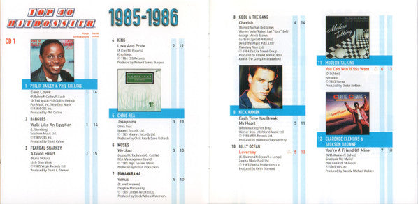 Various : Top 40 Hitdossier 1985-1986 (2xCD, Comp)