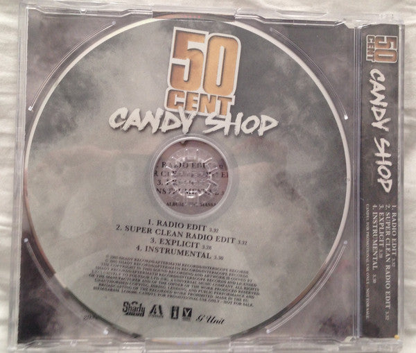 50 Cent : Candy Shop (CD, Single, Promo)