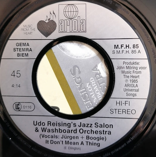 Udo Reising's Jazz-Salon & Waschbrett-Orchester Düsseldorf : It Don't Mean A Thing / Roman Corda (Tango Marie) (7", Single)