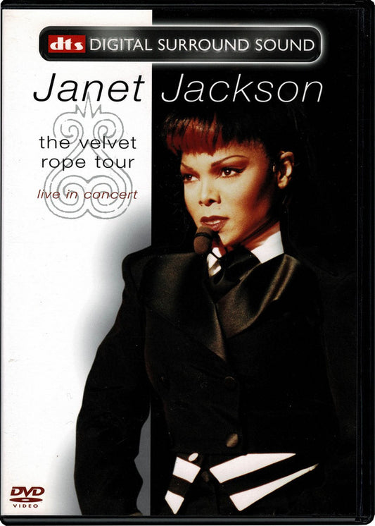 Janet Jackson : The Velvet Rope Tour - Live In Concert (DVD, PAL)