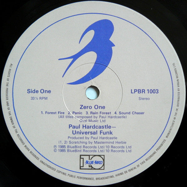 Paul Hardcastle / Universal Funk (2) : Zero One (LP, Album)