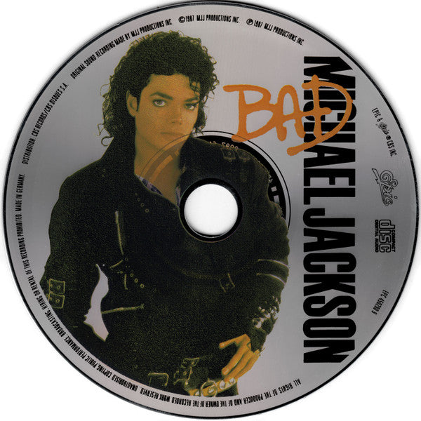 Michael Jackson : Bad (CD, Album, Pic)