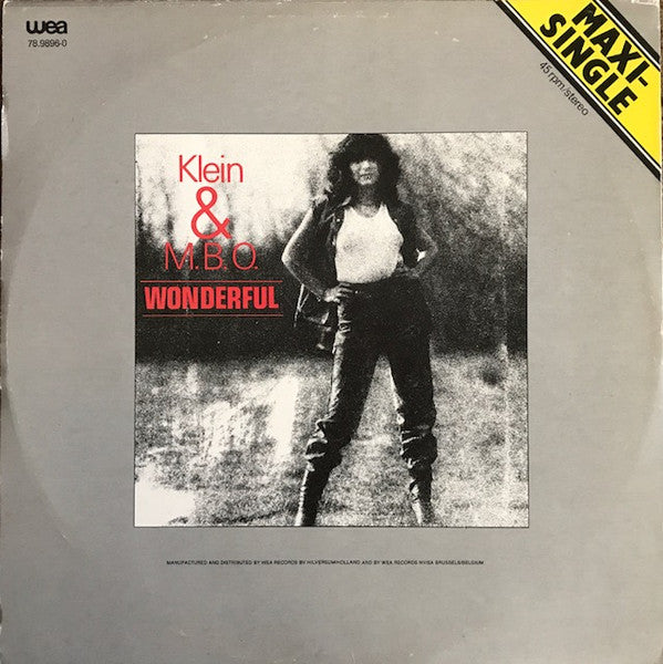 Klein & M.B.O. : Wonderful (12", Maxi)