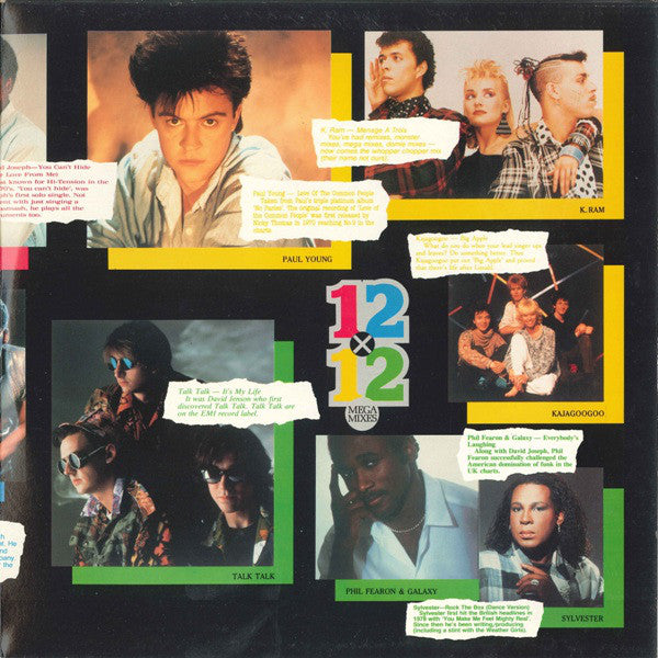 Various : 12x12 (Mega Mixes) (2xLP, Comp, Gat)