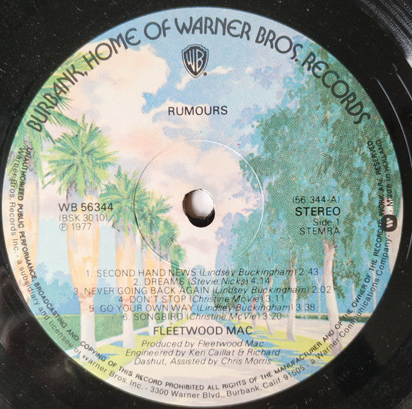 Fleetwood Mac : Rumours (LP, Album)