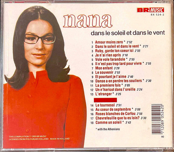 Nana Mouskouri : Dans Le Soleil Et Dans Le Vent (CD, Album)
