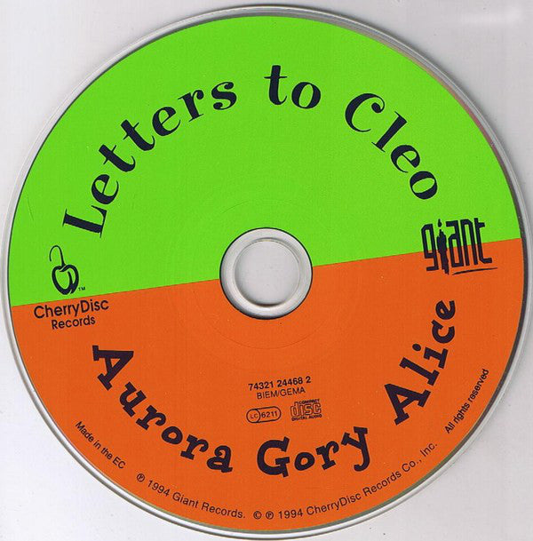 Letters To Cleo : Aurora Gory Alice (CD, Album, RE)