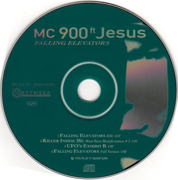 MC 900 Ft Jesus : Falling Elevators (CD, Maxi)