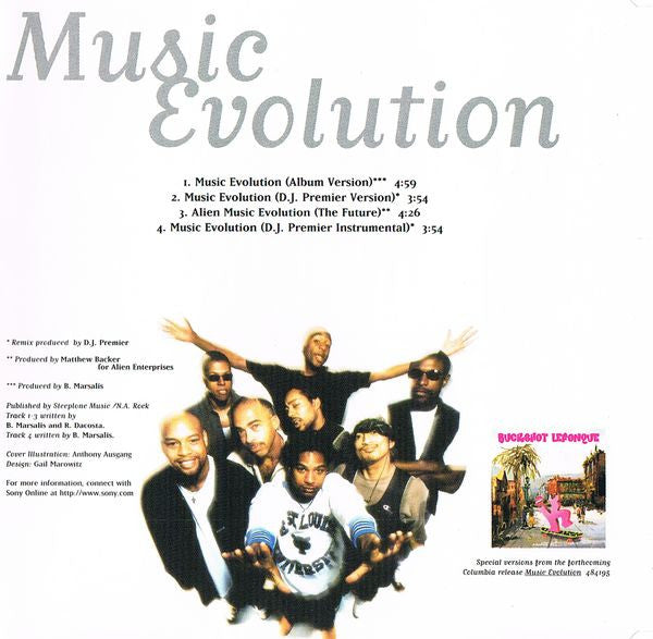 Buckshot LeFonque : Music Evolution (CD, Single)