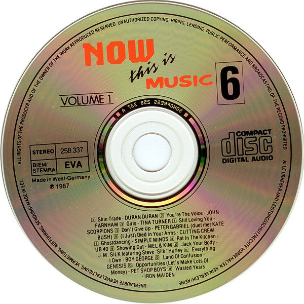 Various : Now This Is Music 6 - Volume 1 (CD, Comp)