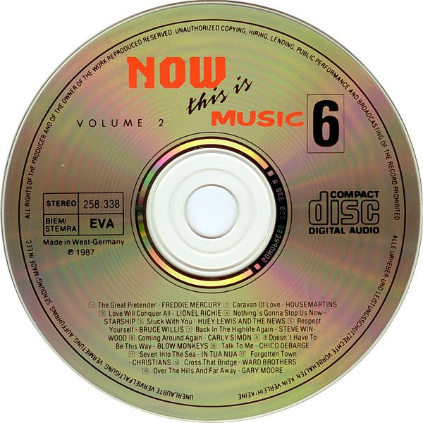 Various : Now This Is Music 6 - Volume 2 (CD, Comp)
