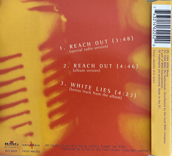 Johnny Logan : Reach Out (CD, Maxi)