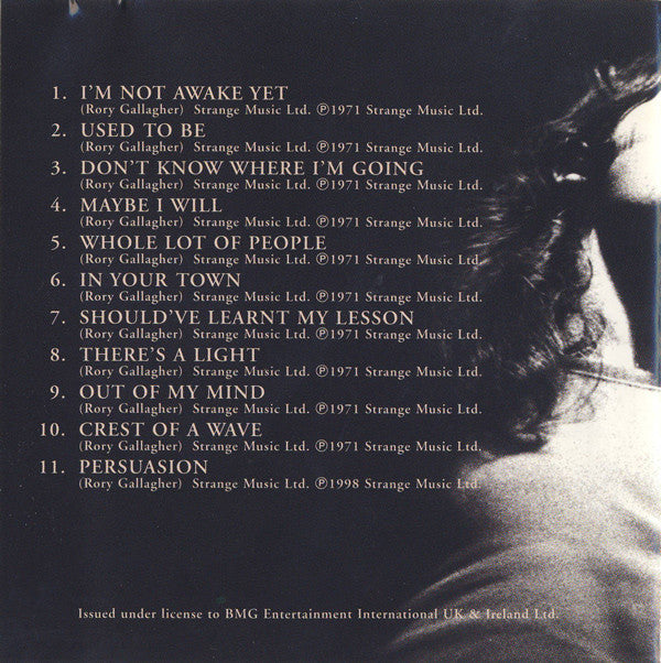 Rory Gallagher : Deuce (CD, Album, RE, RM)