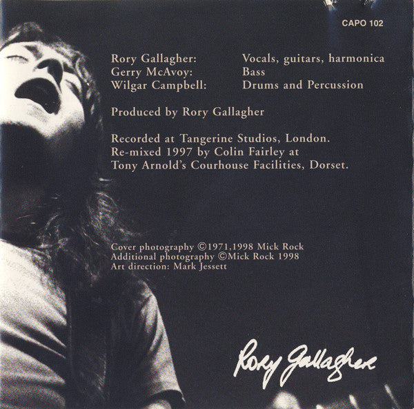 Rory Gallagher : Deuce (CD, Album, RE, RM)