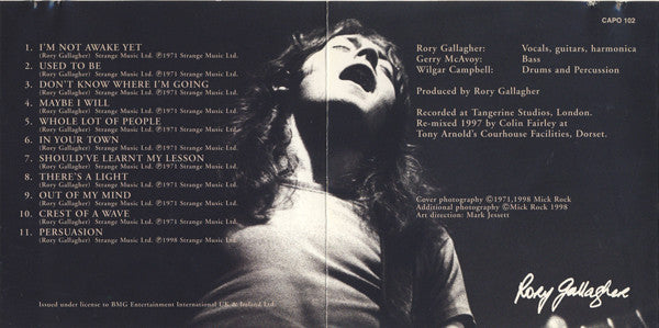 Rory Gallagher : Deuce (CD, Album, RE, RM)