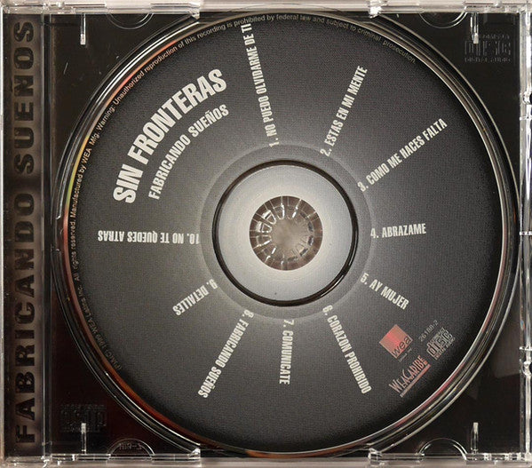 Sin Fronteras : Fabricando Sueños (CD, Album)