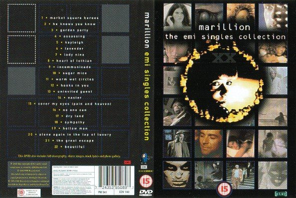 Marillion : The EMI Singles Collection (DVD, Comp, PAL, SECAM)