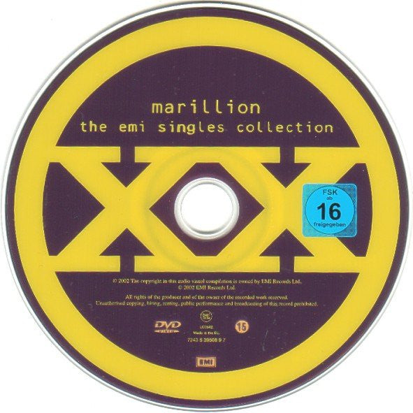 Marillion : The EMI Singles Collection (DVD, Comp, PAL, SECAM)