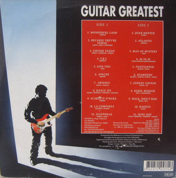 Hans Hollestelle : Guitar Greatest (LP, Album)