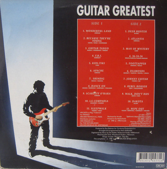 Hans Hollestelle : Guitar Greatest (LP, Album)