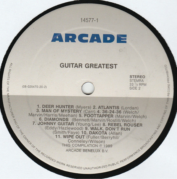 Hans Hollestelle : Guitar Greatest (LP, Album)