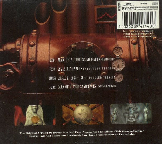 Marillion : Man Of A Thousand Faces (CD, Single)