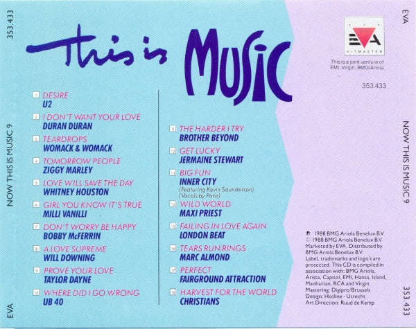 Various : Now This Is Music 9 (CD, Comp)