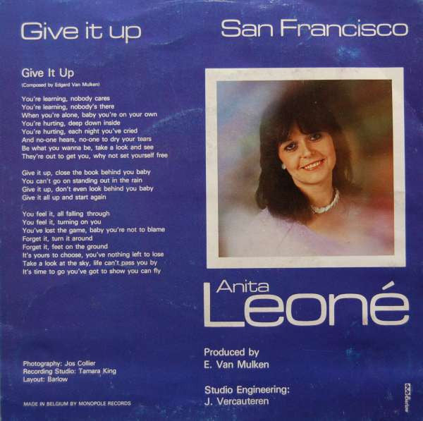 Anita Leoné : Give It Up (7", Single)