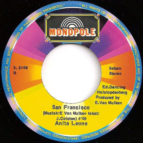 Anita Leoné : Give It Up (7", Single)