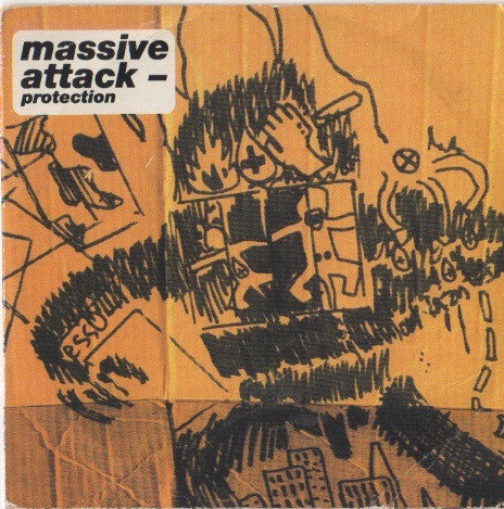 Massive Attack : Protection (CD, Promo, Smplr)