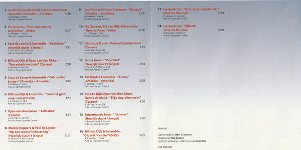 Various : Hollands Glorie - Musical (CD, Comp)
