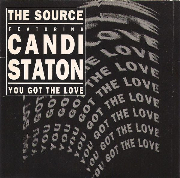 The Source Featuring Candi Staton : You Got The Love (CD, Maxi)