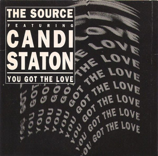 The Source Featuring Candi Staton : You Got The Love (CD, Maxi)